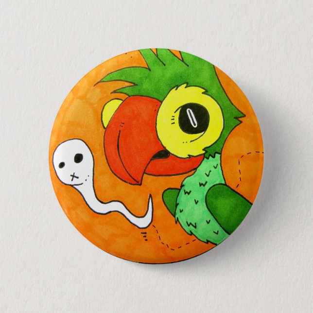 Polly talk badge (Front)