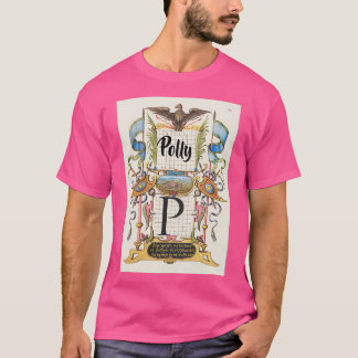 Polly Vintage and Modern Calligraphy Crafter Garde T-Shirt