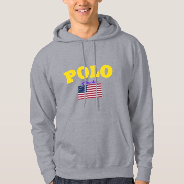 POLO Classic America Club USA Flag True  Tee (Front)