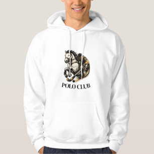 Polo Club Men's Graphic Hoodie - Vintage Equestria