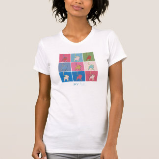 Polo Grid Print