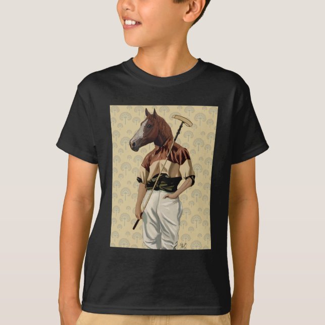 Polo Horse Portrait (Front)