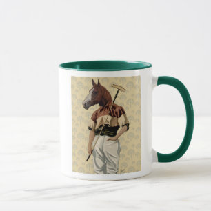 Polo Horse Portrait Mug