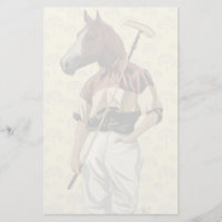 Polo Horse Portrait