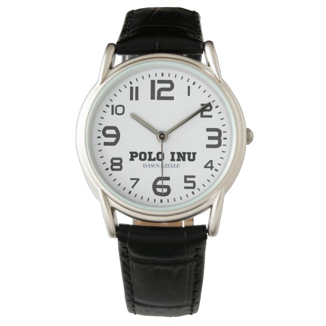 POLO INU MENS SPORTS WATCH (Front)
