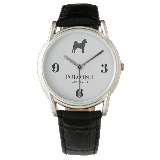 POLO INU MENS SPORTS WATCH (Front)