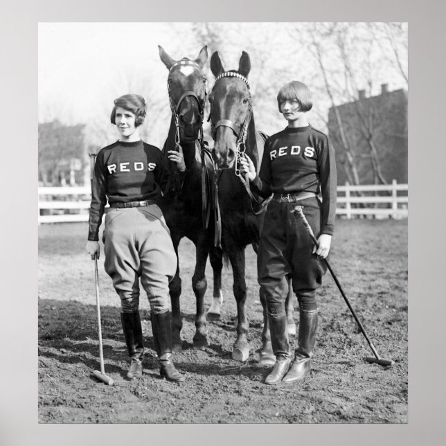 Polo Ladies: 1925 Poster (Front)