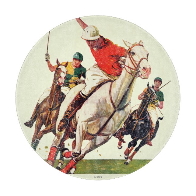 Polo Match Cutting Board (Front)