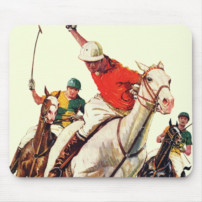 Polo Match Mouse Mat (Front)