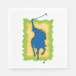 Polo Player Napkin