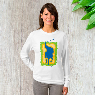 Polo Player Silhouette Modern Horseback Sports