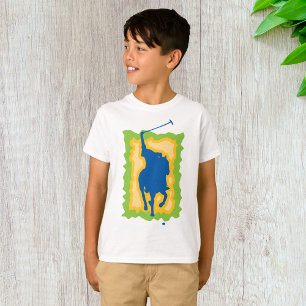 Polo Player Silhouette Modern Horseback Sports
