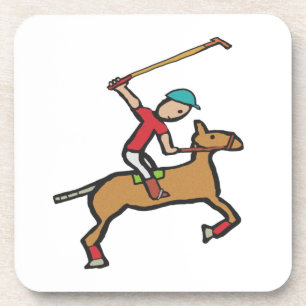 Polo Playing Horse and Rider Coaster