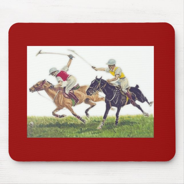 Polo Ponies Mouse Mat (Front)
