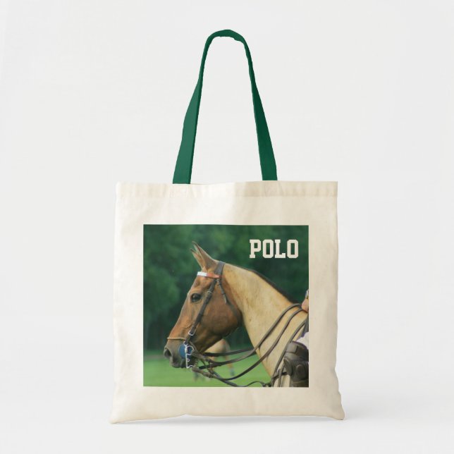 Polo Pony with Rider Tote Bag (Front)