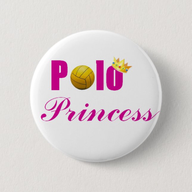 Polo Princess Button (Front)