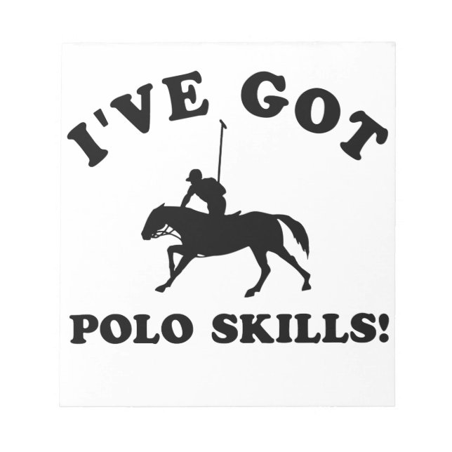 polo skill gift items notepad (Front)
