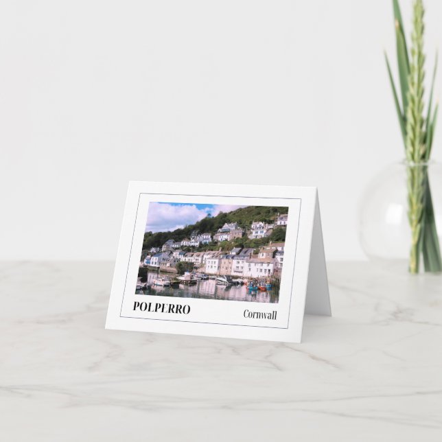 Polperro, Cornwall Card (Front)