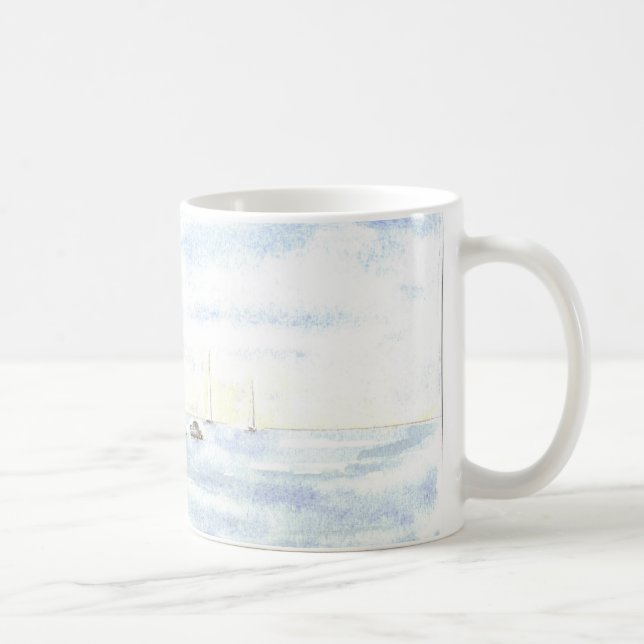 'Polruan Castle' Mug (Right)