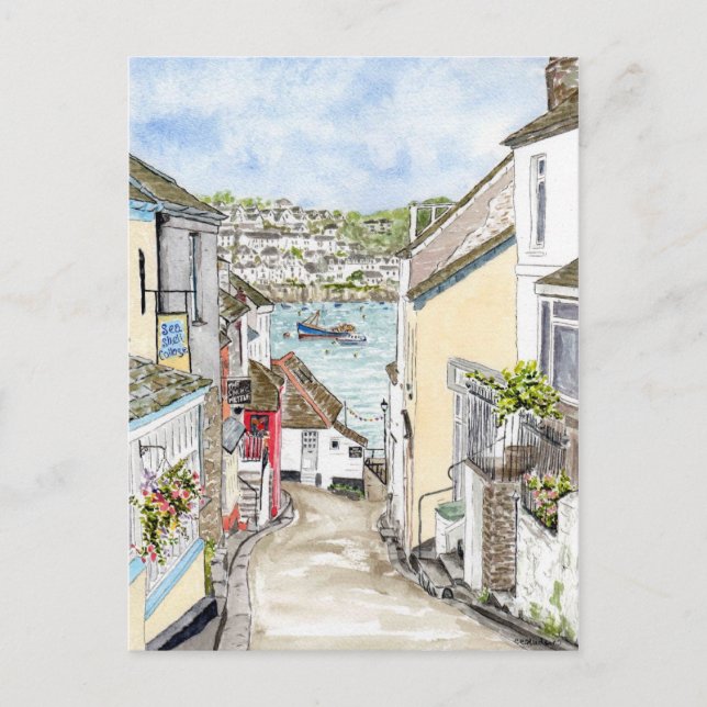 'Polruan' Postcard (Front)