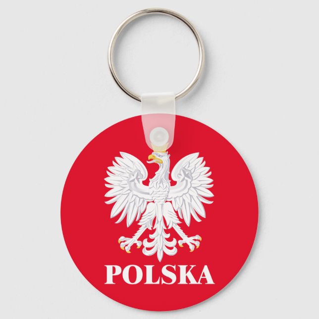 Polska 3 key ring (Front)