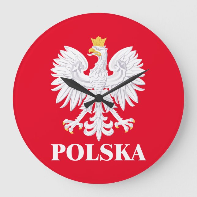 Polska 3 large clock (Front)