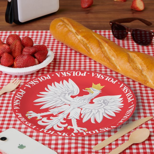 Polska 4 paper plate (Picnic)