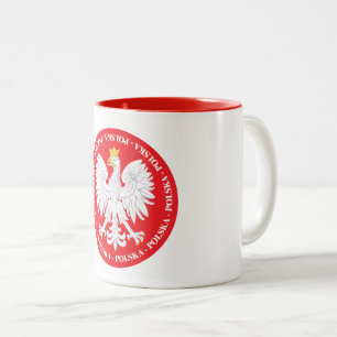 Polska 4 Two-Tone coffee mug