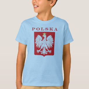 Polska Eagle Red Shield T-Shirt