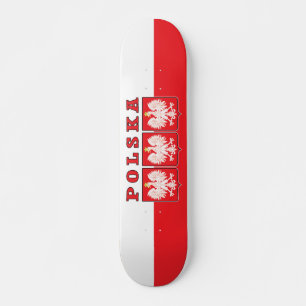 Polska Eagle Shields Skateboard