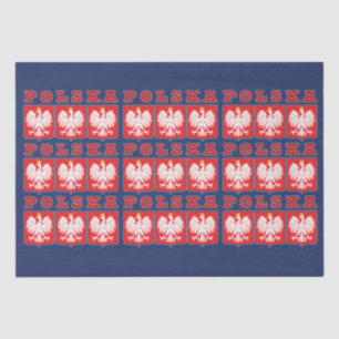 Polska Eagle Shields Tissue Paper