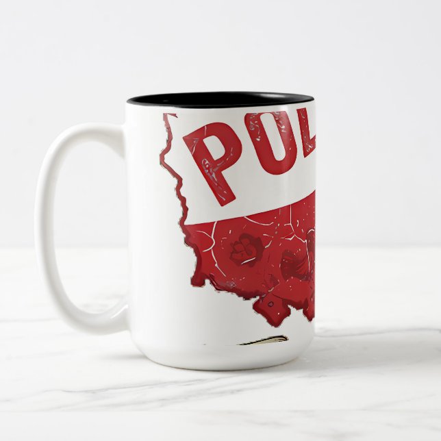 Polska Est. 966 Coffee Mug (Left)