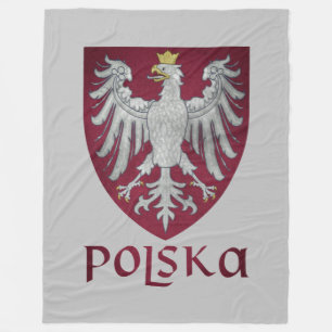 Polska Fleece Blanket