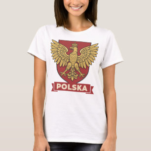 Polska Golden Eagle Heraldic T-Shirt