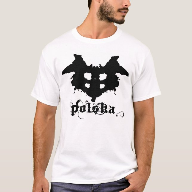 polska ink blot T-Shirt (Front)