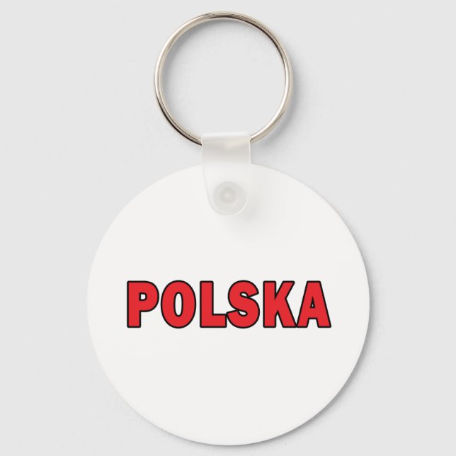 Polska Key Ring (Front)