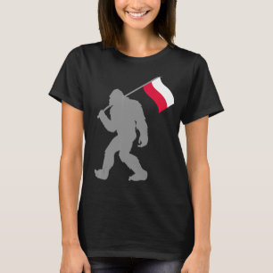 Polska Or Polish Flag On Poland Flag T-Shirt