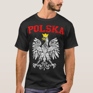 Polska Poland Eagle Poland Heritage Polish Pride R T-Shirt