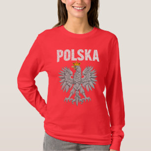 Polska Poland Eagle Pole Pride Polish Roots Poland T-Shirt