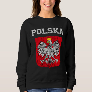 Polska Poland Eagle Polish Pride Poland Travel Pol Sweatshirt