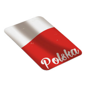 Polska, Poland vintage travel poster Magnet