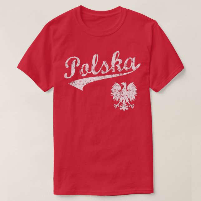 Polska Sport Style T-Shirt (Design Front)