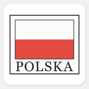 Polska Square Sticker