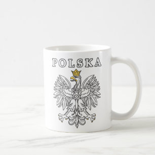 Polska With Polish Eagle Coffee Mug