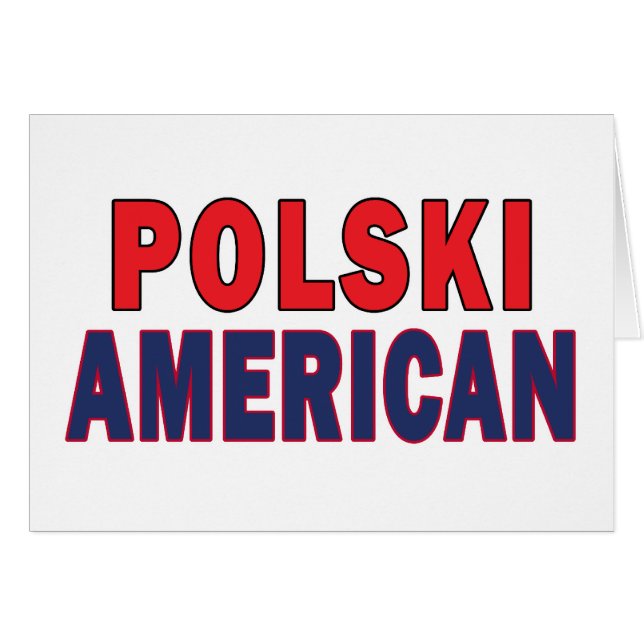 Polski American (Front Horizontal)