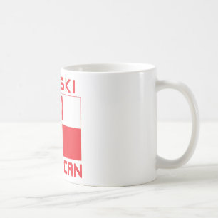 Polski American Flag Coffee Mug