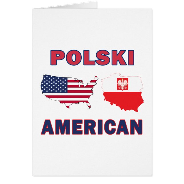 Polski American Map (Front)