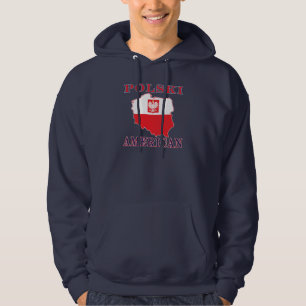 Polski American Map Hoodie