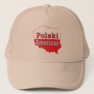Polski American Map Trucker Hat