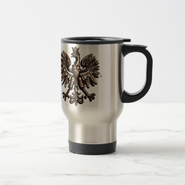 Polski orzelek travel mug (Right)
